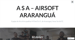 Desktop Screenshot of airsoftararangua.com